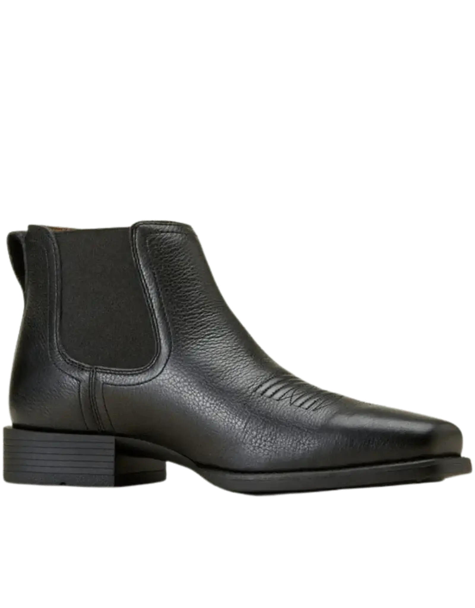 Ariat Men's Booker Ultra 10046984 Black Deertan Casual Western Boots