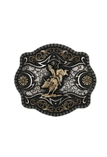 Attitude Jewelry Attitude Blaze Bull Rider A886 Belt Buckle
