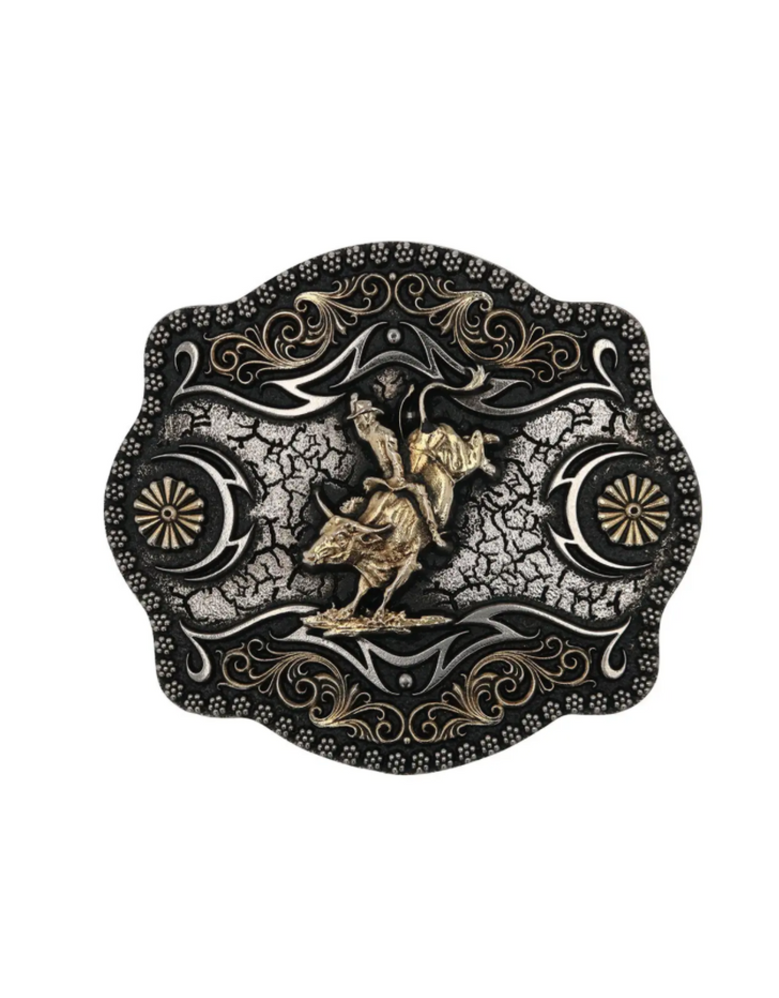 Attitude Jewelry Attitude Blaze Bull Rider A886 Belt Buckle