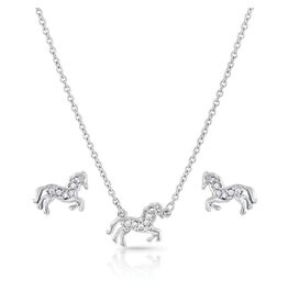 Montana Silversmiths Montana Silversmiths All the Pretty Horses JS4735 Jewelry Set