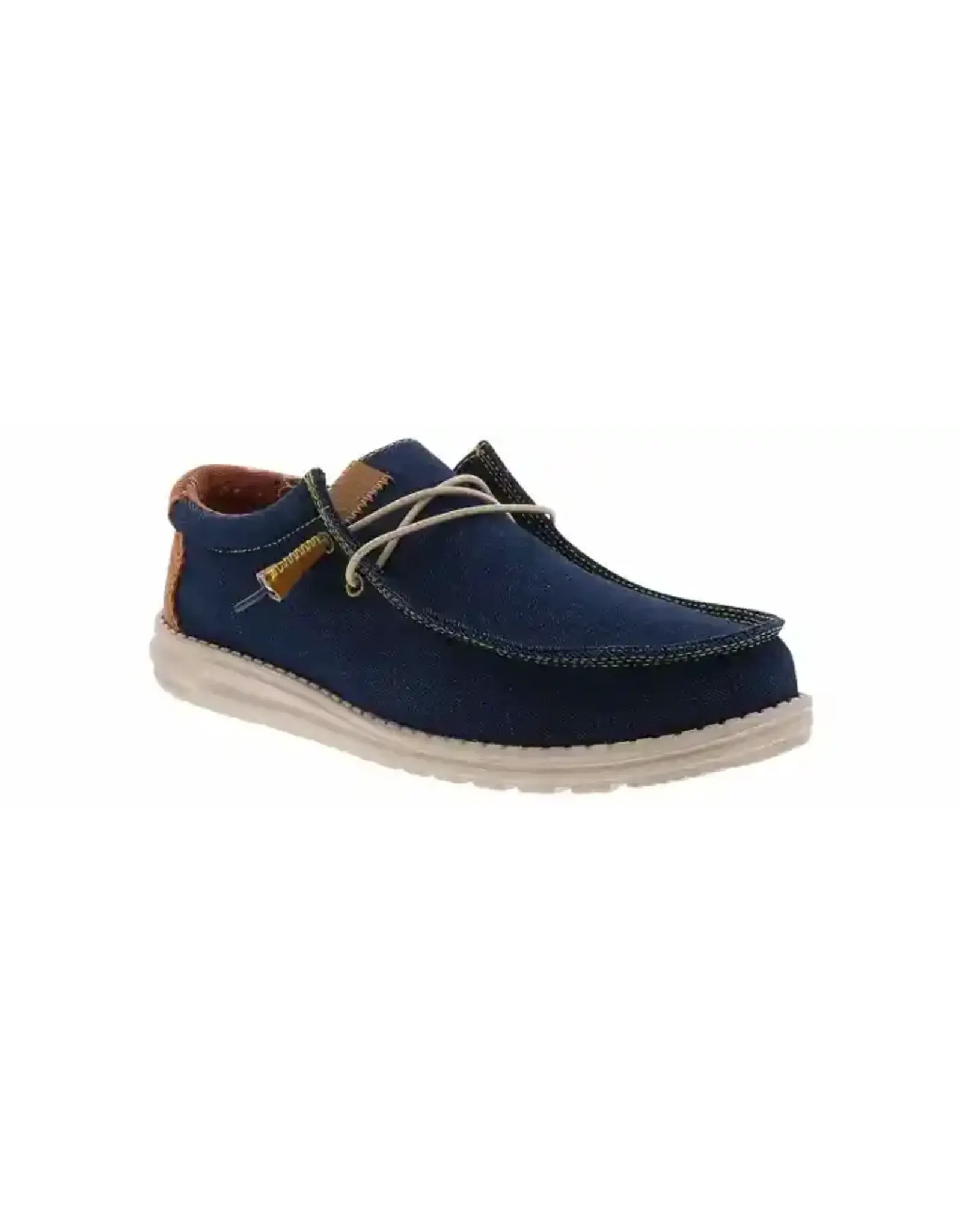 Hey Dude  Men's Wally Workwear Blue 40165-425 Casual Shoes