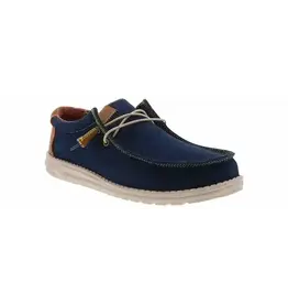 Hey Dude Men's Wally Workwear Blue 40165-425 Casual Shoes