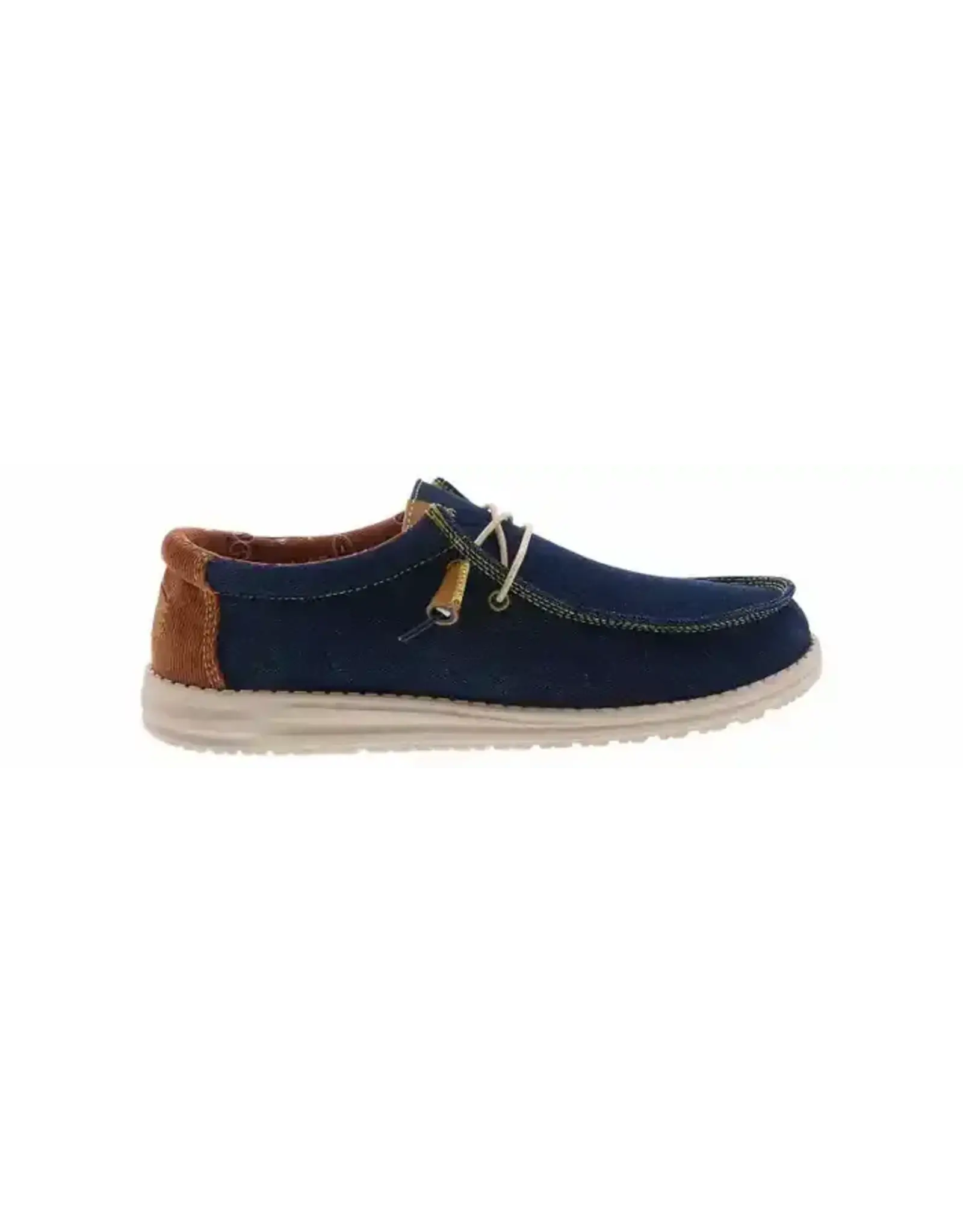 Hey Dude  Men's Wally Workwear Blue 40165-425 Casual Shoes