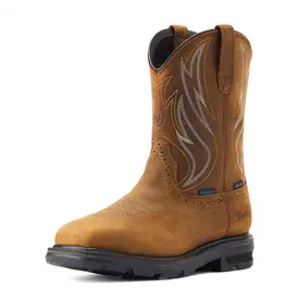 Ariat Ariat Men's Sierra Shock Shield H2O Distressed Brown 10044544 Steel Toe Work Boots