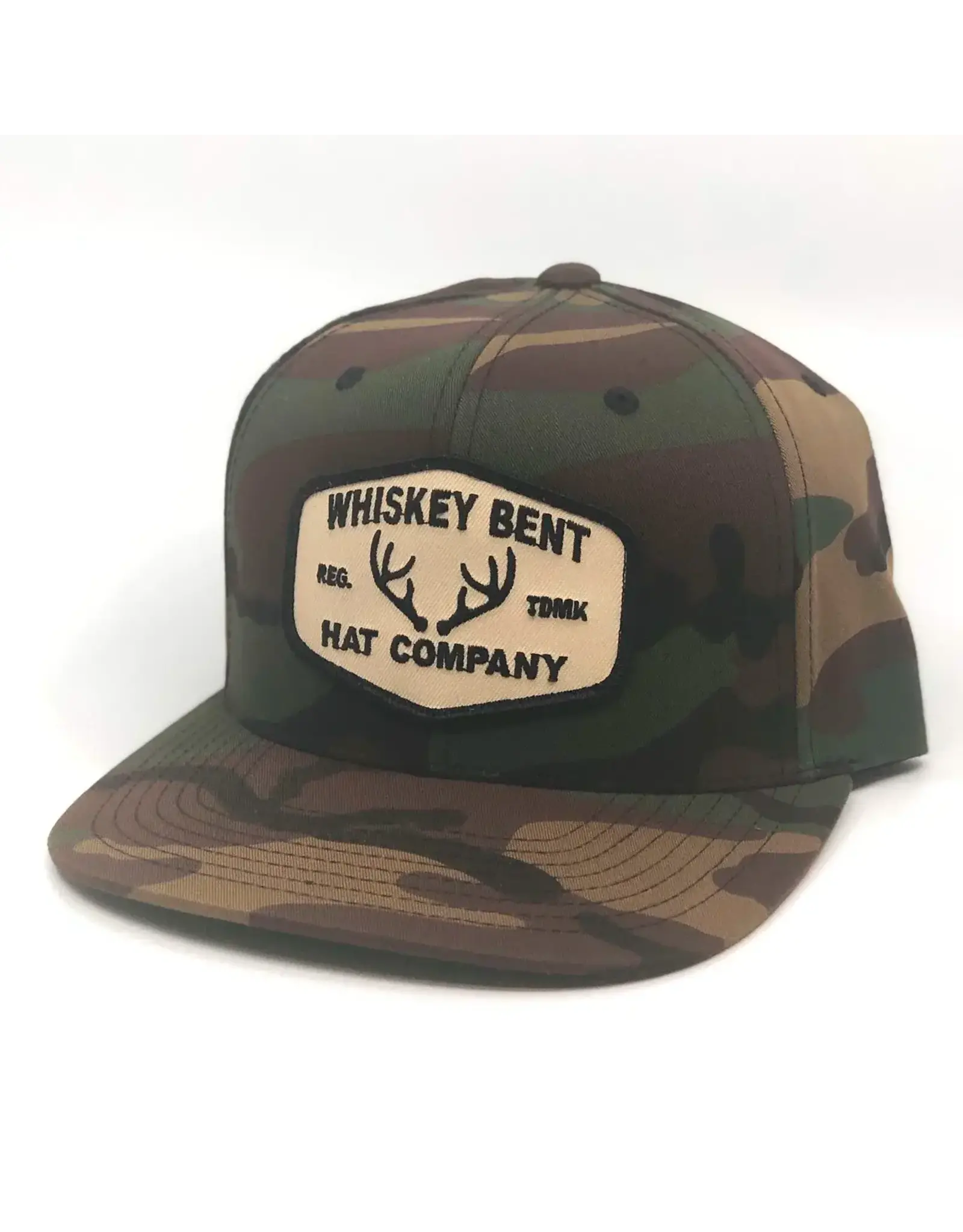 Whiskey Bent Hat Co. Whiskey Bent Hat Co. 8 Point Camo Trucker Cap
