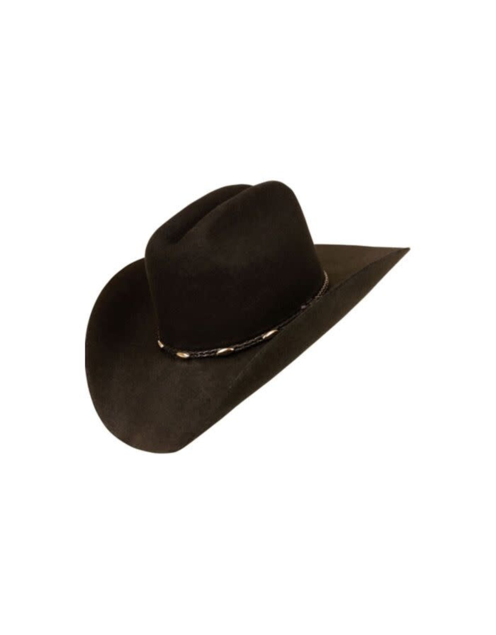 Master Hatters Master Hatters Casino #12 Black Felt Cowboy Hat M37881745
