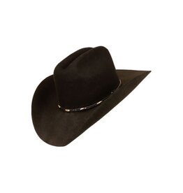 Master Hatters Master Hatters Casino #12 Black Felt Cowboy Hat M37881745