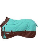 Tough 1 Tough 1 600D Turquoise/Chocolate Snuggit Turnout Blanket Sz. 81 32-2010s-14-81