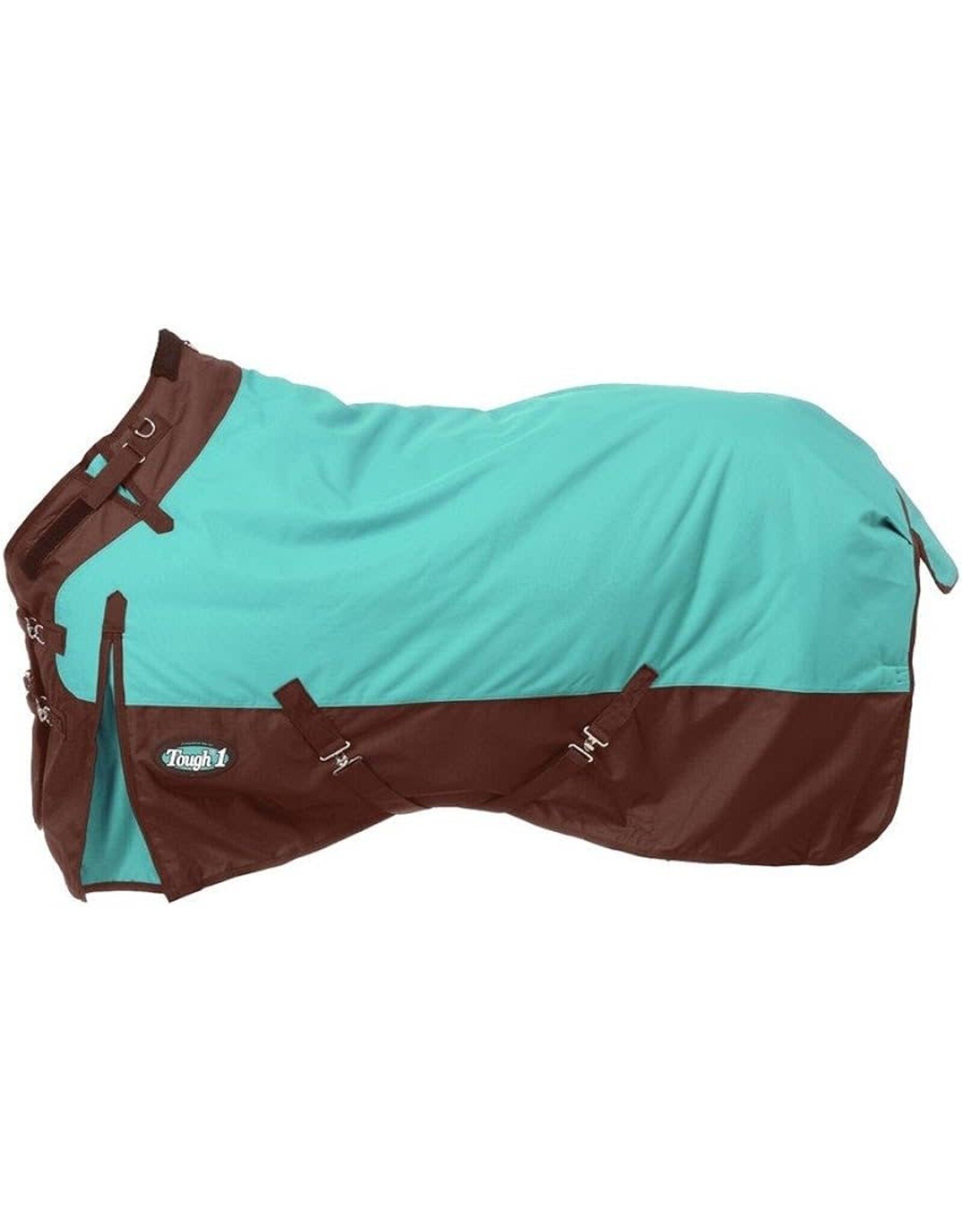 Tough 1 600D Turquoise/Chocolate Snuggit Turnout Blanket Sz. 81 32-2010s-14-81