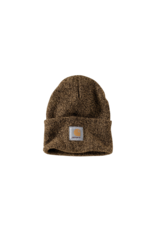 Carhartt Carhartt OSFA Knit Cuffed Beanie A18-247 Dark Brown/Sandstone