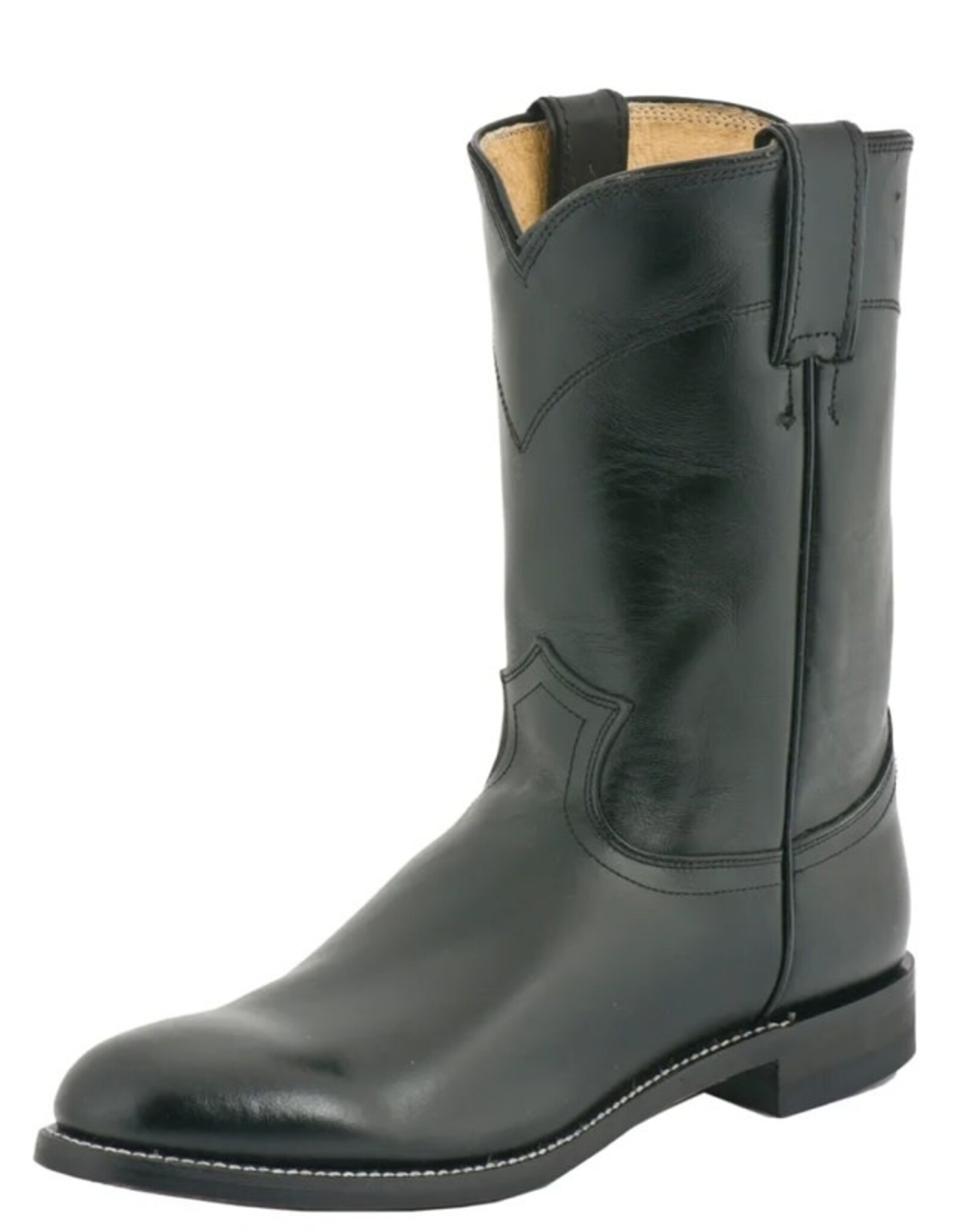 Justin  Men's Jackson Black  Roper 3133 Western Boots