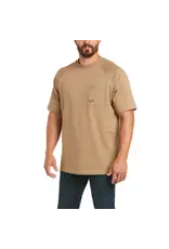 Ariat Ariat Rebar Cotton Strong Khaki T-Shirt 10035008