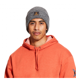 Ariat Ariat Men's Rebar Toboggan Watch Cap 10027798 Blk/White Heather