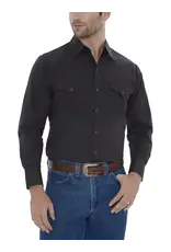 Ely Mens LS Shirt in Black Sz. 3X 15201905-89X