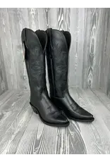 Old West Old West Ladies TS1550 Tall Distressed Black Snip Toe Western Boots