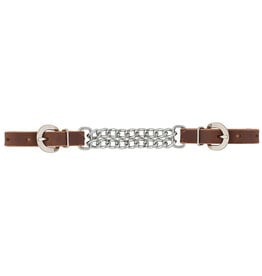 Weaver Leather Curb Double Chain 30-1370 Rich Brown