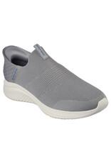 Skechers Mens Ultra Flex 3.0 232450 Gray Slip In Tennis Shoes