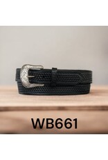 Ranger Ranger Black Basketweave WB661 Belt