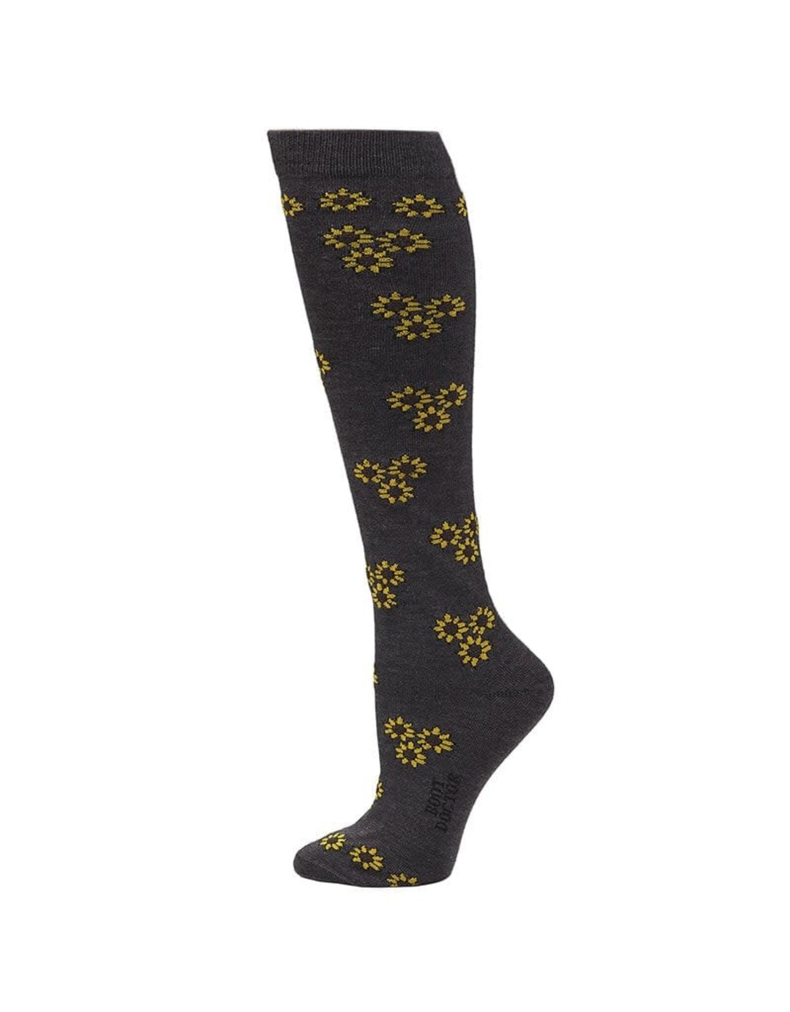 Boot Doctor Boot Doctor Over the Calf Sunflower Socks Sz. 6-9 0418307