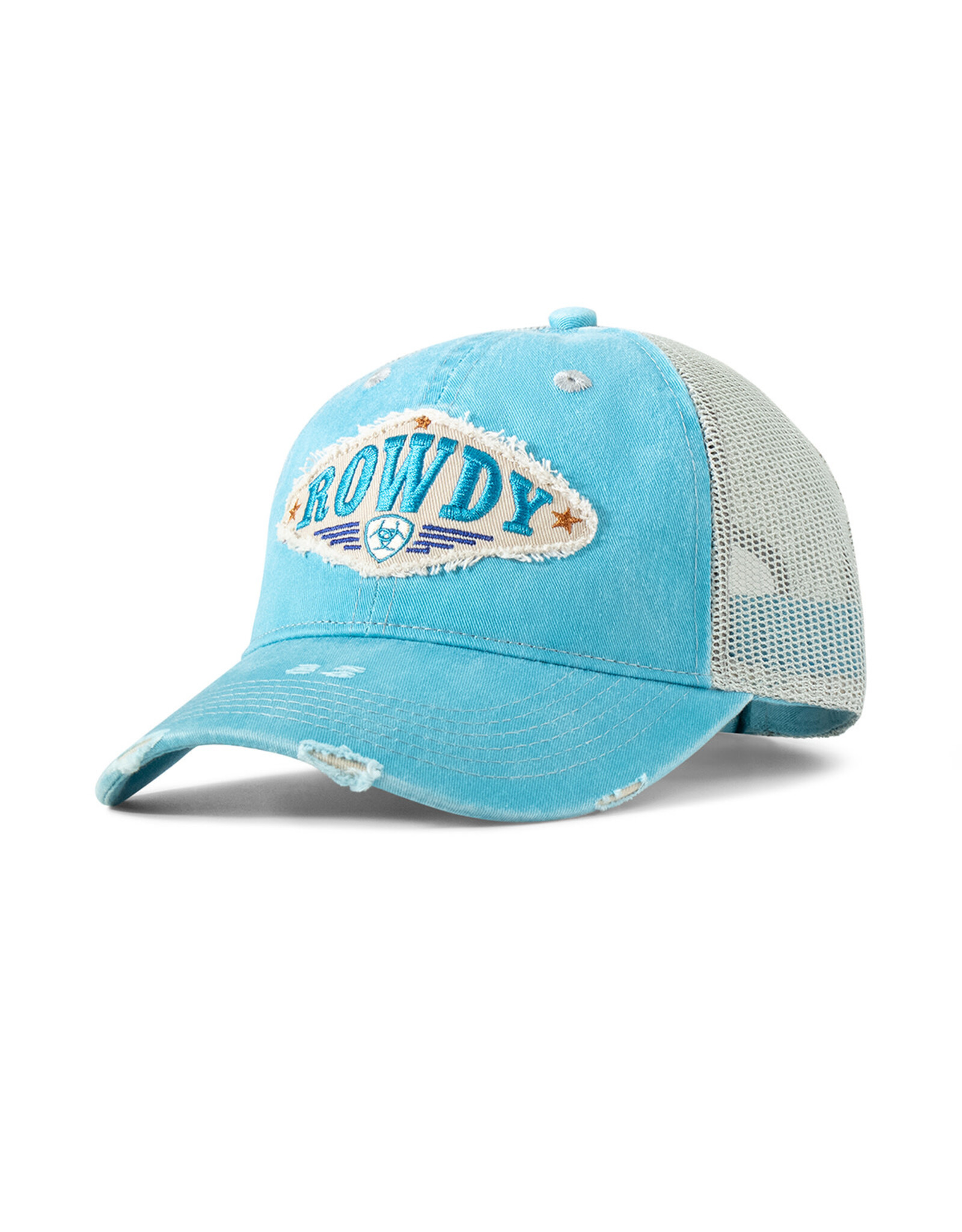 Ariat Rowdy Turquoise Distressed Cap A3000084727