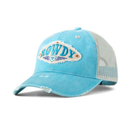 Ariat Ariat Rowdy Turquoise Distressed Cap A3000084727