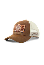 Ariat Ladies Tooled Leather Logo Cap A300070002