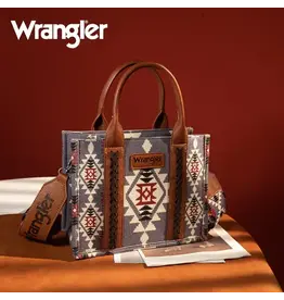 Wrangler Aztec Print Tote Bag - Lavender WG2203-8120SLV