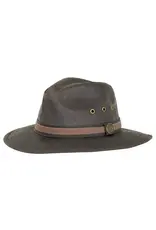 Outback Trading Crusade 14730-BRN Oilskin Hat