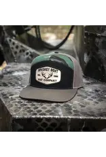 Whiskey Bent Hat Co.  The Rut Camo Flatbill Cap