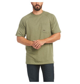 Ariat Ariat Rebar Cotton Strong Sage Heather T-Shirt 10035009