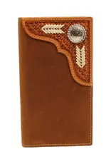 Nocona Nocona Basket Weave/Concho Rodeo Wallet N500003844