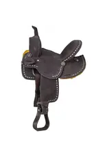 Royal King King Series Stratford Suede Barrel Saddle KS9312-7-12 Youth 12"