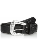Nocona Black Tooled Belt N2438901