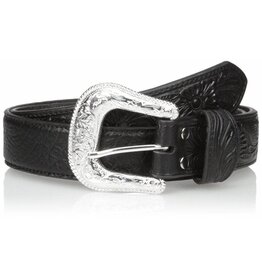 Nocona Black Tooled Belt N2438901