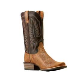 Ariat Mens Stadtler Smoked Tan/Aging Barrel 10051031 Western Boots