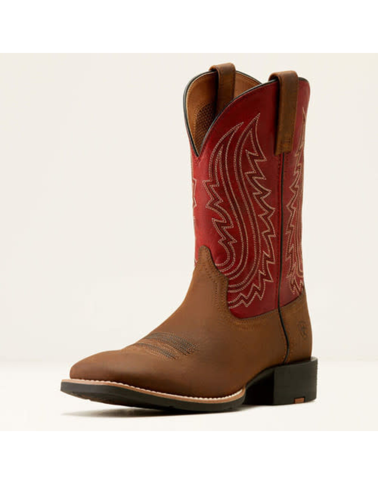 Ariat Mens Sport Big Country Willow Branch/Bright Red 10050934 Western Boots