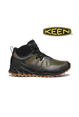 Keen Men’s Outdoor Zionic Mid Waterproof Dark Olive/Scarlet Ibis 1028035 Casual Sneaker Shoes