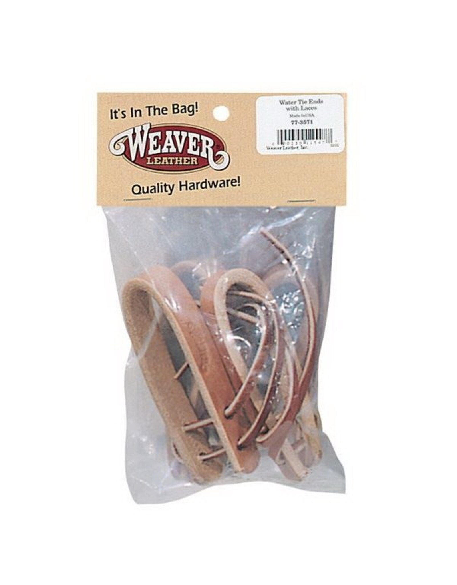 Weaver Weaver Leather 5/8" Water Tie Ends w/Laces 77-3572