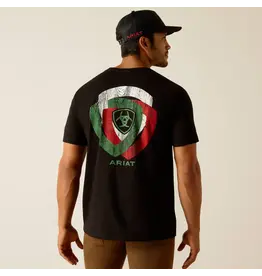 Ariat Mens Wooden Badges Mexico 10051447 T-Shirt