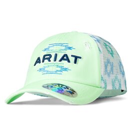 Ariat Ariat Ladies Green/Blue Aztec A300085128 Ball Cap