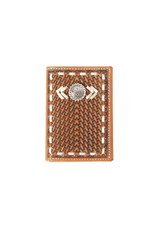 Nocona Nocona Buckstitch Trifold Wallet N500044808