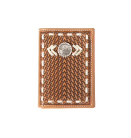 Nocona Nocona Buckstitch Trifold Wallet N500044808