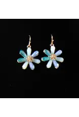 Blazin Roxx Blazin Roxx Beaded Flower Earrings 3055827