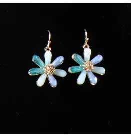 Blazin Roxx Blazin Roxx Beaded Flower Earrings 3055827