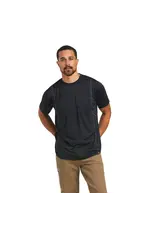 Ariat Ariat Mens SS Rebar Revolt Athletic Fit T-Shirt 10039174 Black