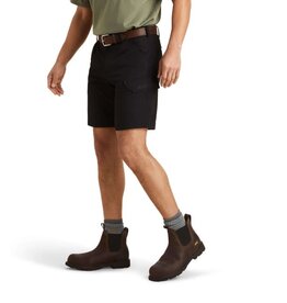 Ariat Mens Rebar Workflow Ultralight 10043164 Black Work Shorts