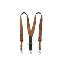 Nocona Nocona Leather Basketweave Suspenders N8512444-XL