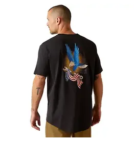 Ariat Ariat Rebar Workman Victory Eagle 10048988 Black T-Shirt