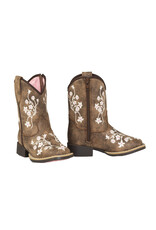 Twister Lily Floral Embroidery Toddlers Western Boot 4430037230