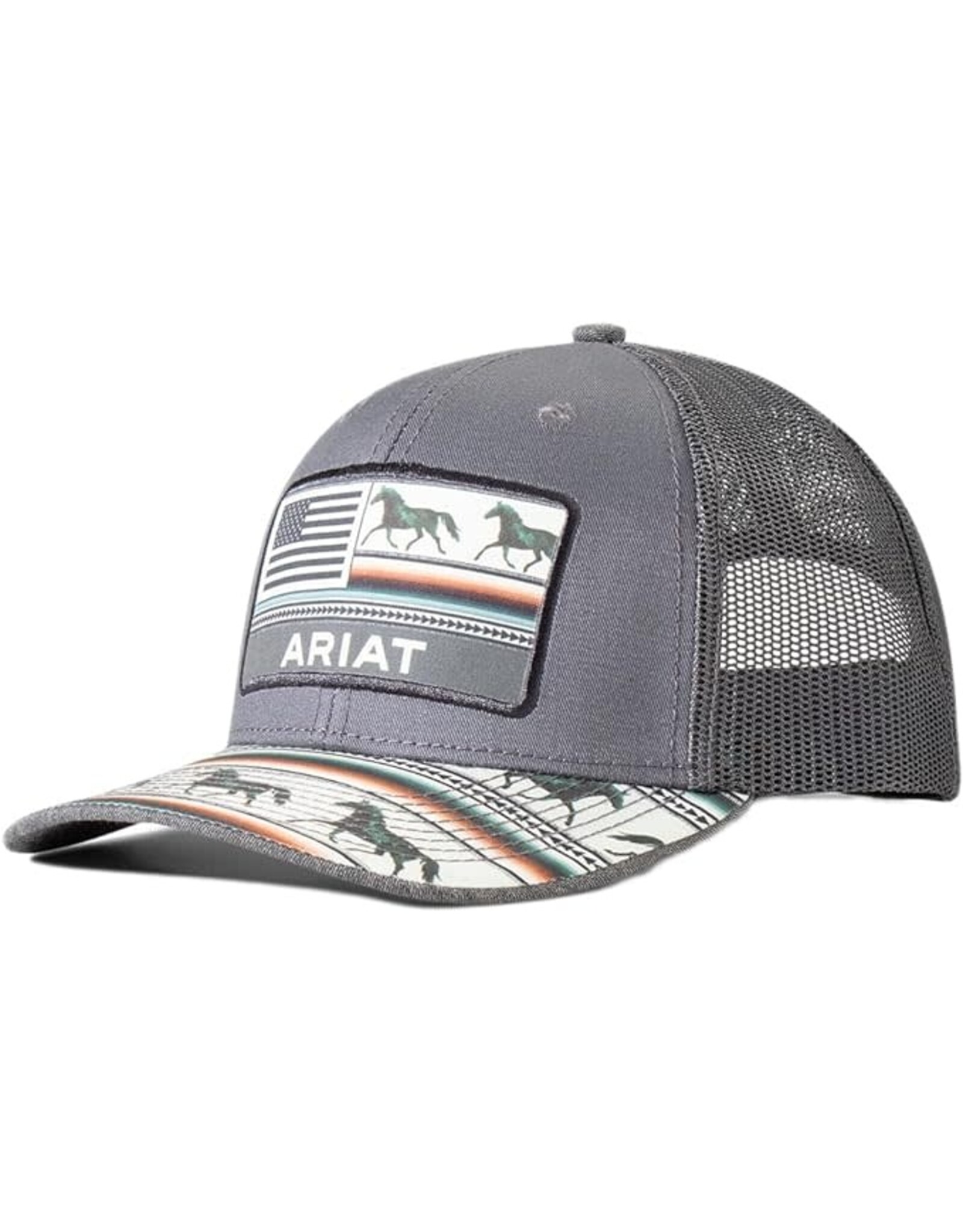 Ariat Ladies Stripes Horse American Flag A300082206 Cap